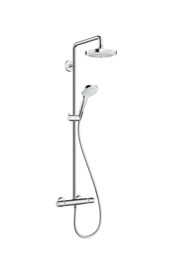 Hansgrohe Showerpipe Croma Select E 180 2jet Showerpipe 27256 400 (27256400)