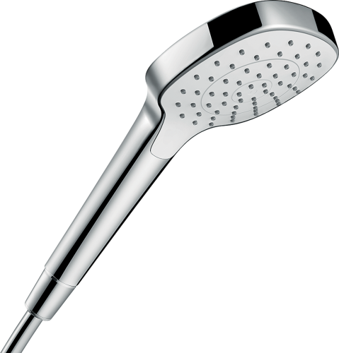 Hansgrohe Croma Select E 1jet kézizuhany króm/fehér EcoSmart 9 l/perc 26815 400 (26815400)