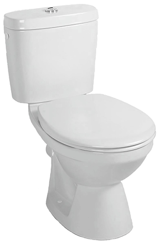 Alföldi Saval 2.0 alsó kifolyású, mélyöblítésű monoblokk WC, tartály nélkül 7090 09 01 (70900901)
