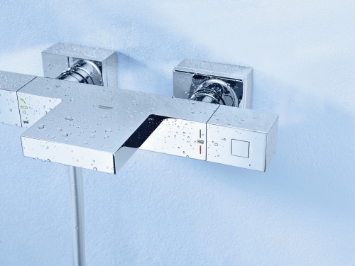 Grohe Grohtherm Cube Termosztátos kádtöltőcsaptelep 34497 000 (34497000)