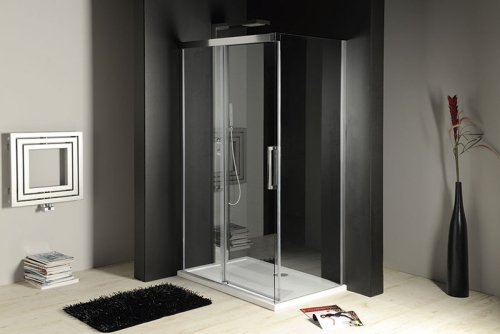 Sapho FONDURA 130 cm-es lassú záródású zuhanyajtó (GF5013)