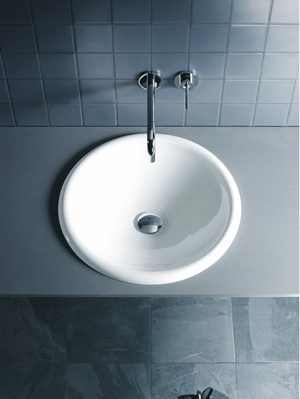 Duravit Architec Ø 50 cm-es beépíthető mosdó 031850 00 00