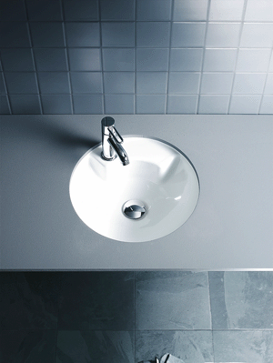Duravit Architec Ø 40 cm-es alulról beépíthető mosdó 0462400000