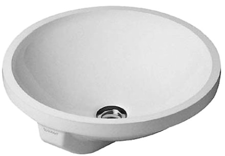 Duravit Architec Ø 40 cm-es alulról beépíthető mosdó 0468400022