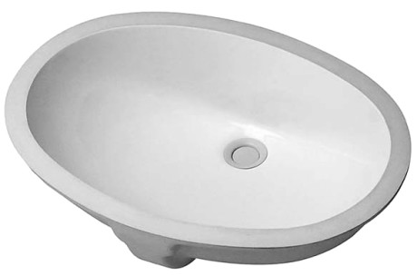 Duravit Santosa 51x37,5 cm-es alulról beépíthető mosdó 0466510022