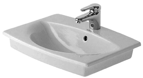 Duravit Caro 56x44,5 cm-es beépíthető mosdó 046157 00 00