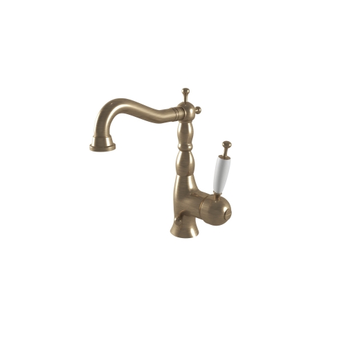 Bugnatese Oxford mosdócsaptelep leeresztő nélkül, bronz 6313SBR
