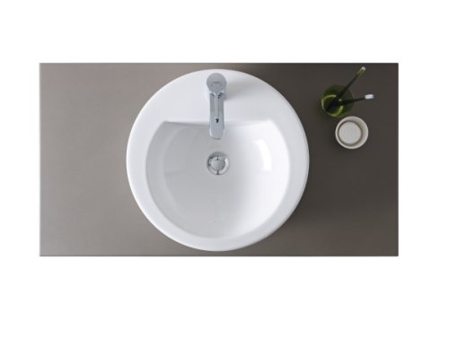Duravit Darling New Ø 47 cm-es ráültethető mosdó 0497470000