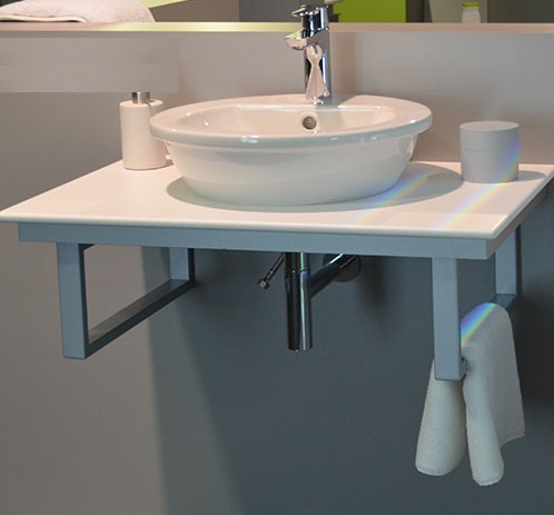 Duravit Darling New Ø 47 cm-es ráültethető mosdó 0497470000