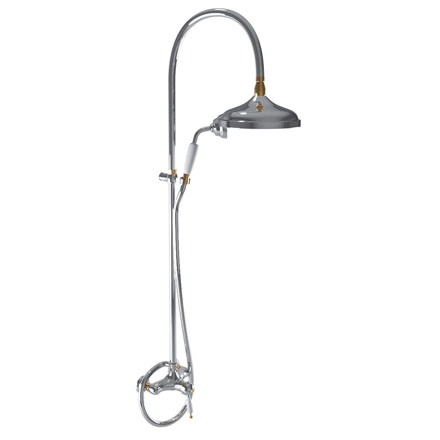 Bugnatese Oxford 6336CCRDO Esőztető rendszer fej- és kézizuhannyal CRDO / KRÓMARANY