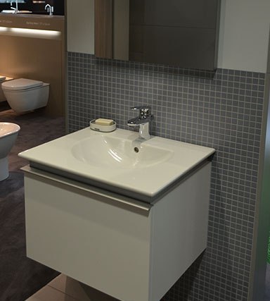 Duravit Darling New 53x43 cm-es bútorral aláépíthető mosdó 0499530000