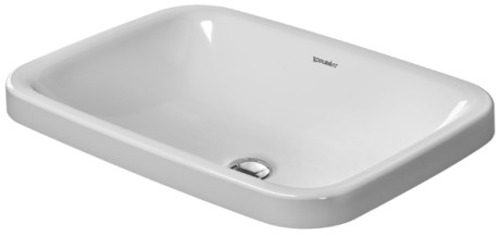 Duravit Durastyle 60x43 cm-es beépíthető mosdó 0372600000