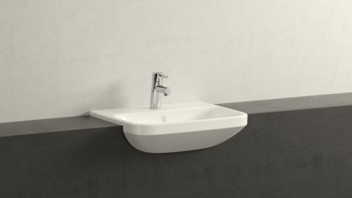 Durvit Durastyle 55x45,5 cm-es félig beépíthető mosdó 0375550000