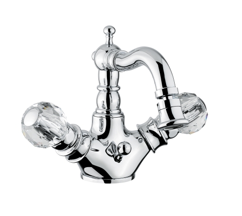 Bugnatese Arcadia 8344KCR Bidet csaptelep leeresztővel swarovski fogantyúval CR / KRÓM