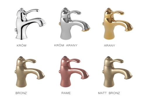 Bugnatese Axo Minerato 644MCR Bidet csaptelep leeresztővel CR / KRÓM