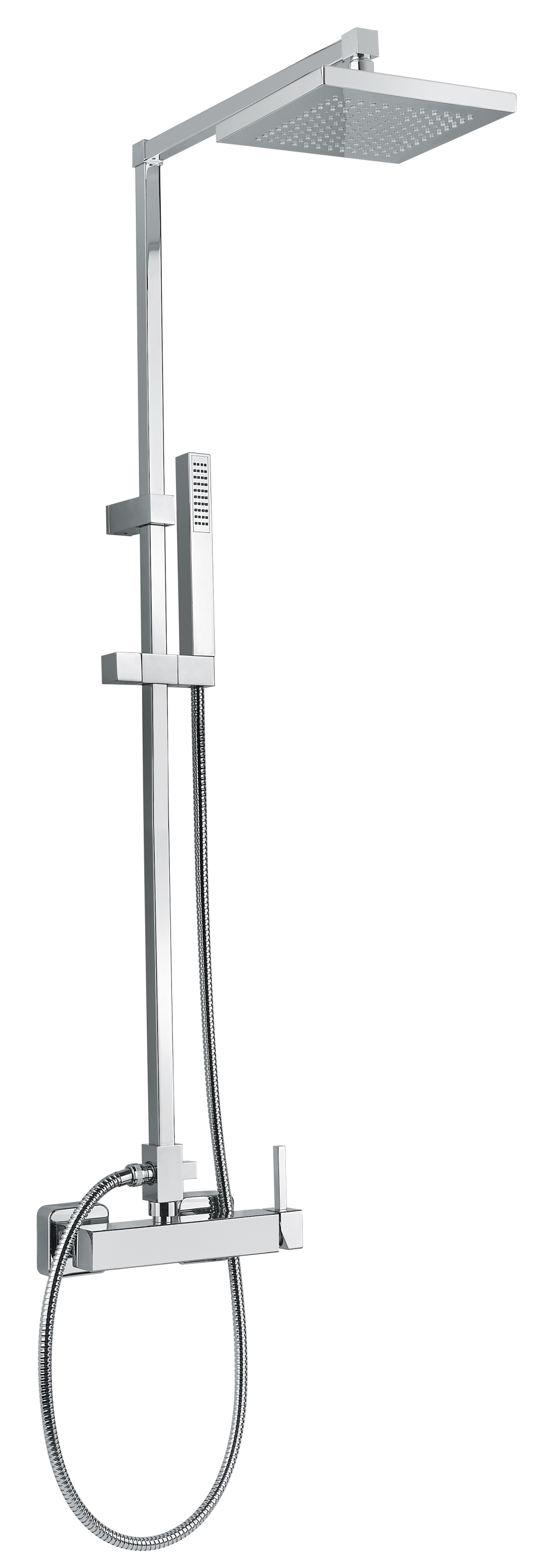 Bugnatese PBOX 9436CCR Esőztető rendszer fej- és kézizuhannyal CR / KRÓM