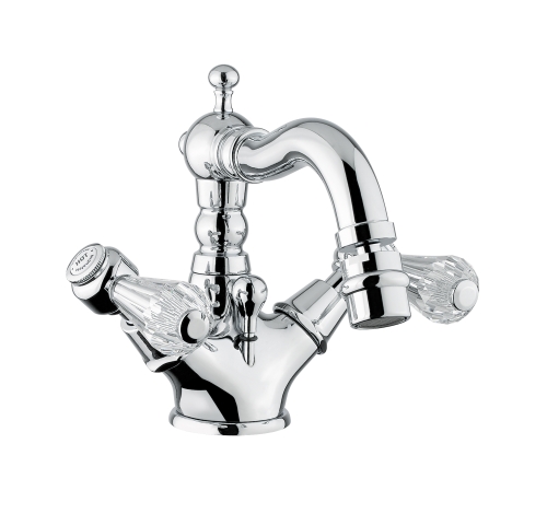 Bugnatese Revival 444KCR Bidet csaptelep leeresztővel swarovski fogantyúval CR / KRÓM