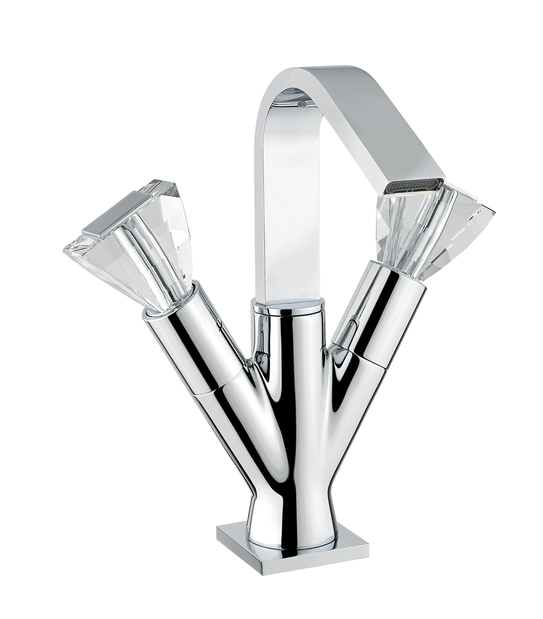Bugnatese Syntesi 7944KCR Bidet csaptelep leeresztővel swarovski fogantyúval CR / KRÓM