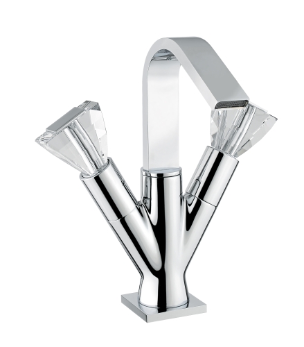 Bugnatese Syntesi 7944KCR Bidet csaptelep leeresztővel swarovski fogantyúval CR / KRÓM