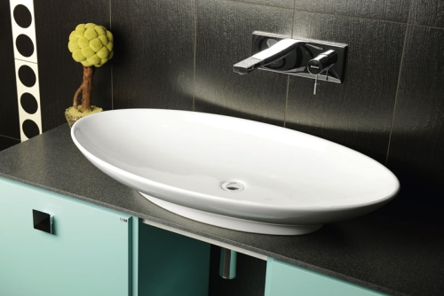 Sapho JOKER DISH 90x50cm-es Pultra szerelhető mosdó (29210301)