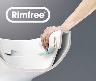 Kolo Nova Pro Fali Wc szögletes, Rimfree, öblítőperem nélkül M33123 (M33123000)