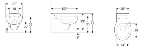 Geberit Bambini gyermek fali wc 201700000