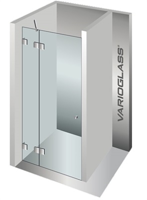Varioglass Globus 104 100x200 cm-es Zuhanyajtó (víztiszta üveg, 100x200 cm)