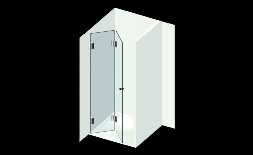 Varioglass Globus 107 80x200 cm-es Zuhanyajtó