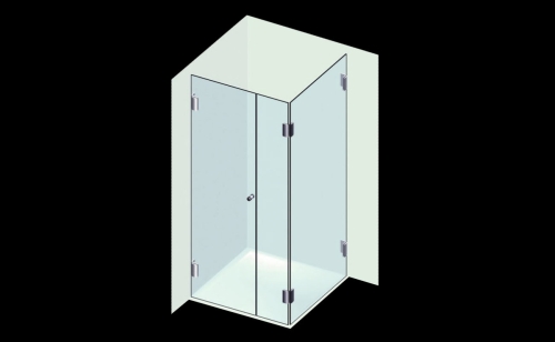 Varioglass Globus 202 120x90 cm-es Zuhanykabin