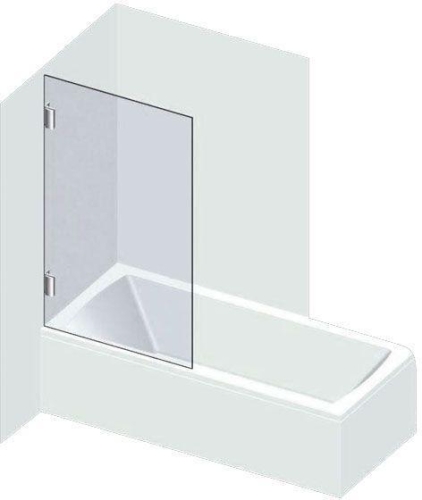 Varioglass Globus 601 60x150 cm-es kádparaván