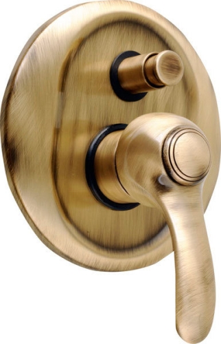 Sapho Reitano VANITY falba építhető csaptelep váltóval, bronz (77856)