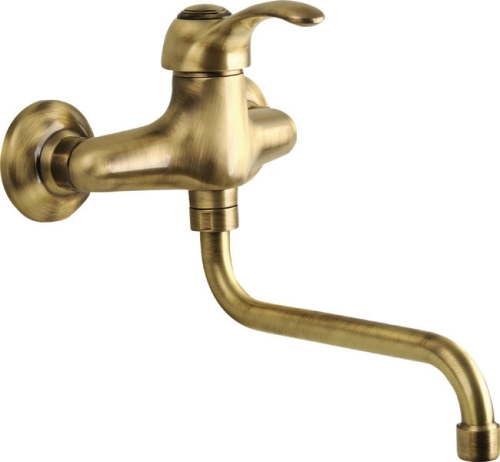 Sapho Reitano VANITY fali csaptelep, bronz (77066)