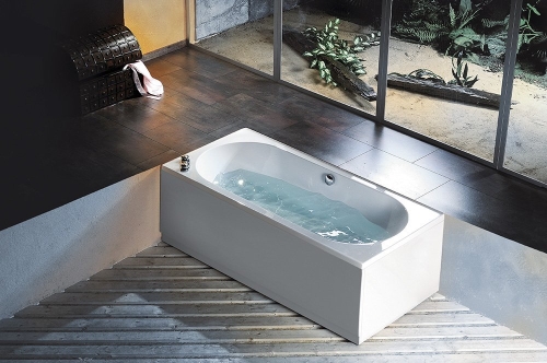 Sapho POLYSAN VIVA B 175x80 cm egyenes kád, fehér 88119