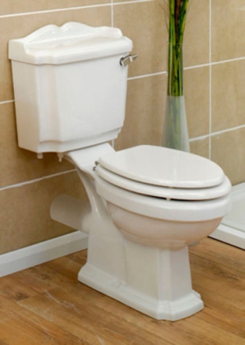 Aqualine ANTIK WC kombi, hátsó kifolyású WC, tartály alsó vízbekötéssel (AK104)