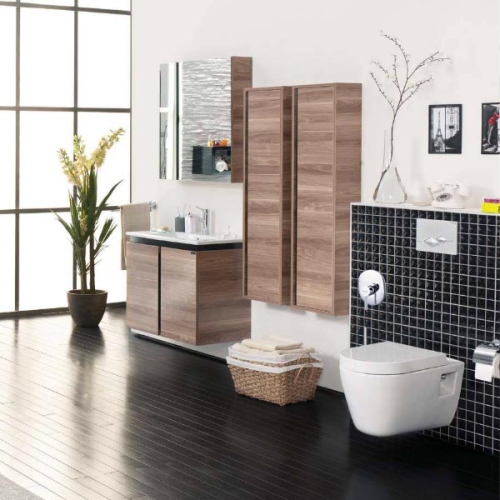 Creavit TEKKO - WC + BIDÉ 2in1 - TP328 falra szerelhető WC bidével