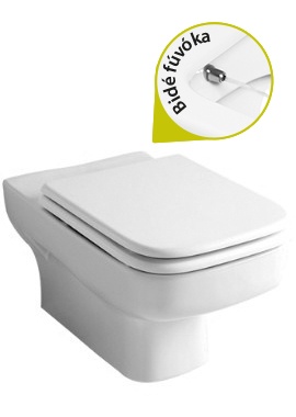 Creavit SPHINX - WC + BIDÉ 2in1 - SP320 falra szerelhető WC bidével