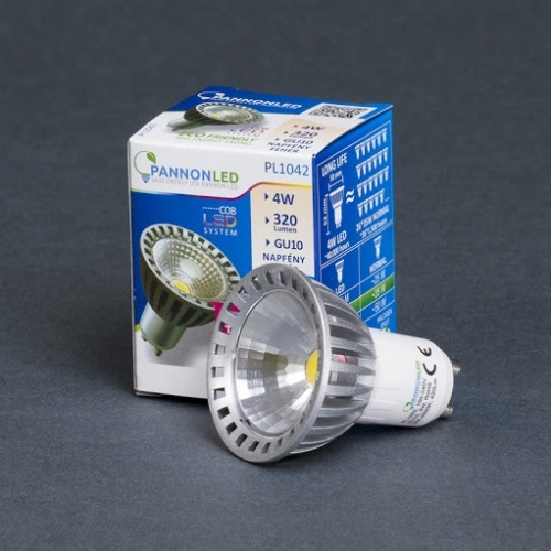 Pannonled GU10 SPOT 4Watt COBLED DW 320 Lm (napfényfehér) (1042)