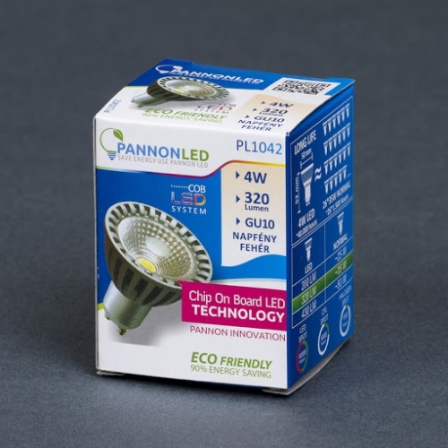 Pannonled GU10 SPOT 4Watt COBLED DW 320 Lm (napfényfehér) (1042)