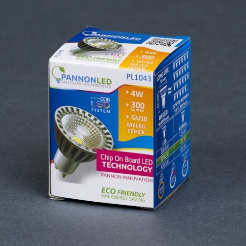 Pannonled GU10 SPOT 4Watt COBLED WW 300 lm (melegfehér) (1043)