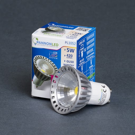 Pannonled GU10 SPOT 5Watt COBLED DW 420 Lm (napfényfehér) (1052)