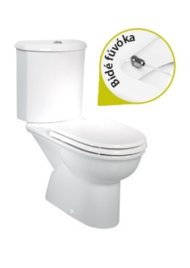 Creavit SELIN - WC + BIDÉ 2in1 - SL3041 kombi WC+BIDÉ-alsó kifolyású