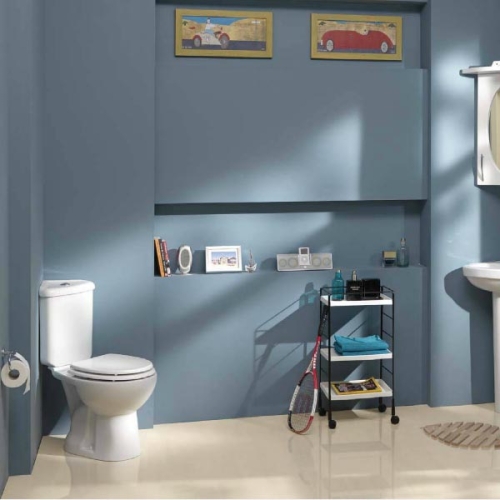 Creavit SEDEF - WC + BIDÉ 2in1 - SD3144 sarok kialakítás WC+BIDÉ hátsó kifolyású