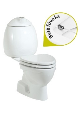 Creavit CHILD - WC + BIDÉ 2in1 - CK3040 kombi WC+BIDÉ- alsó kifolyású