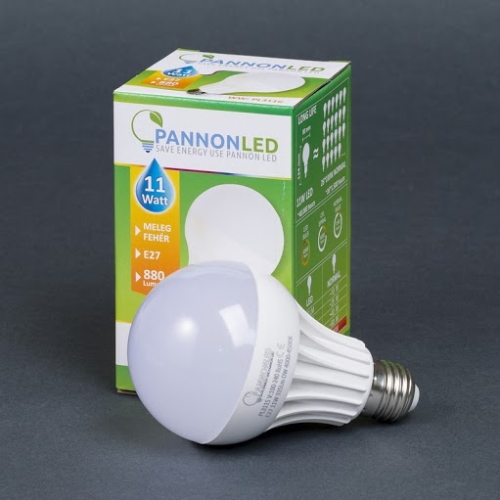 Pannonled E27 Gömb 11Watt ( Classic - 270°) WW 880 Lm (melegfehér) (3116)