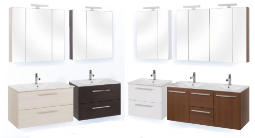 Tboss Miláno 75 fürdőszobabútor komplett szett  (sonoma)