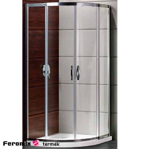 Feromix NUOVO TONDO PLUS negyedköríves zuhanykabin 90x90