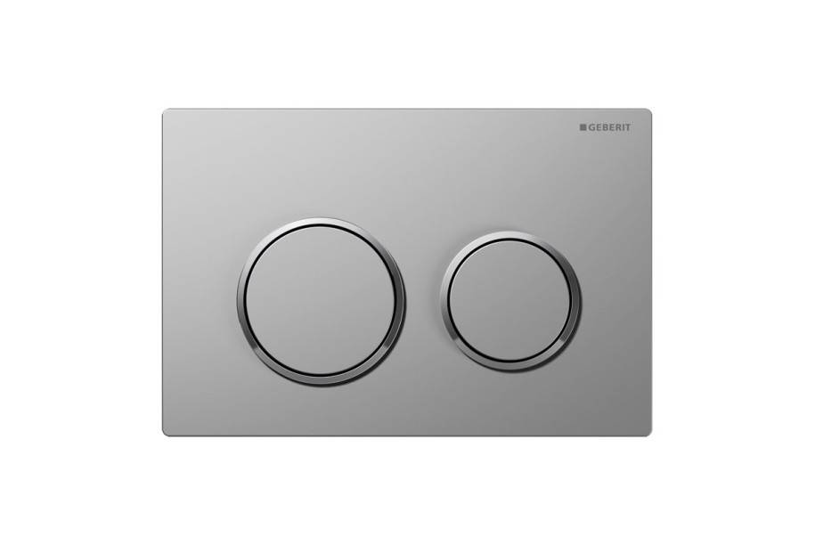 Geberit Omega20 működtető nyomólap matt króm / fényes króm / matt króm 115.085.KN.1