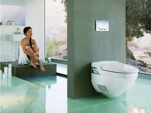 Geberit AquaClean 8000plus fali WC-csészével 180.100.11.2