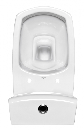Cersanit Carina kompakt monoblokkos WC csésze Duroplast lassú zűáródású tetővel K31-014