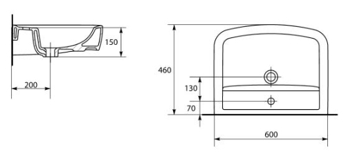 Cersanit Pure 60 mosdó K101-011-BOX